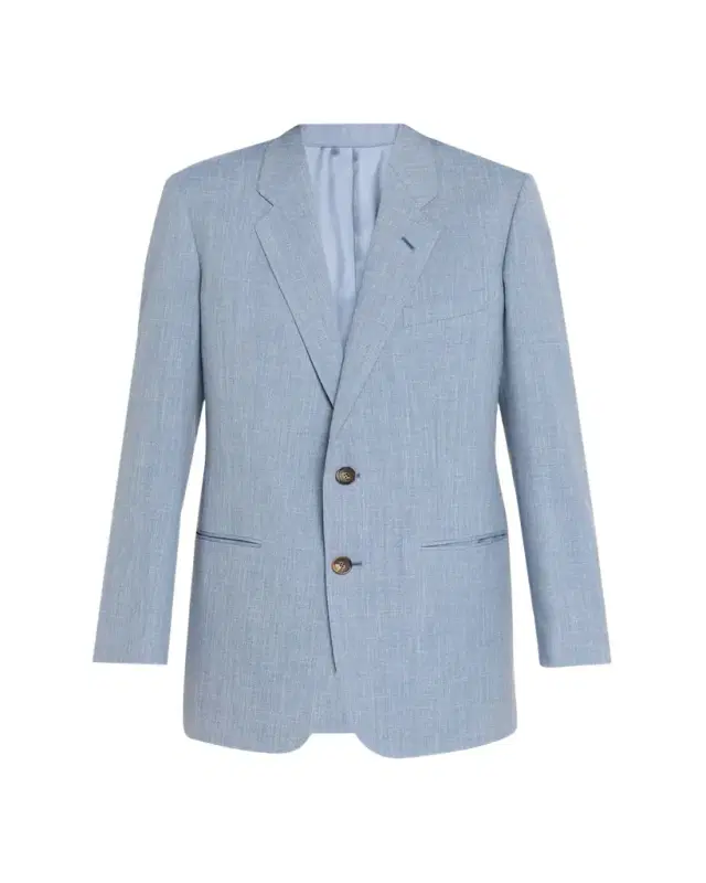 Guia Single-Breasted Wool-Silk-Linen Jacket Guia Single-Breasted Wool-Silk-Linen Jacket