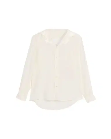 MM6 MAISON MARGIELA Long-Sleeve Silk Shirt | Thumbnail 1