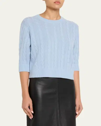 Marc Jacobs Open Back Bow Cable Sweater | Thumbnail 4 Marc Jacobs Open Back Bow Cable Sweater | Thumbnail 4