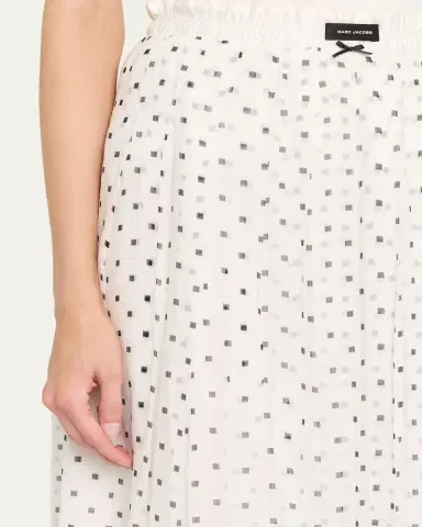 Marc Jacobs Polka-Dot Layered Crinkle Chiffon Mini Skirt | Thumbnail 5 Marc Jacobs Polka-Dot Layered Crinkle Chiffon Mini Skirt | Thumbnail 5
