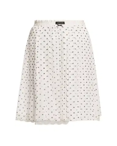 Marc Jacobs Polka-Dot Layered Crinkle Chiffon Mini Skirt | Thumbnail 1 Marc Jacobs Polka-Dot Layered Crinkle Chiffon Mini Skirt | Thumbnail 1