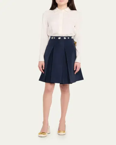 Marc Jacobs Safety Pin Pleated Skirt | Thumbnail 2 Marc Jacobs Safety Pin Pleated Skirt | Thumbnail 2