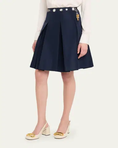 Marc Jacobs Safety Pin Pleated Skirt | Thumbnail 4 Marc Jacobs Safety Pin Pleated Skirt | Thumbnail 4