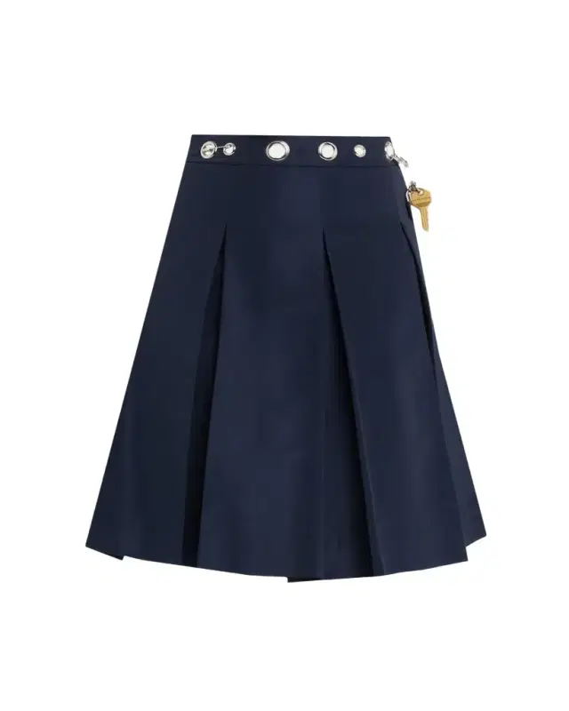 Marc Jacobs Safety Pin Pleated Skirt