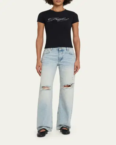 Marc Jacobs The Relaxed Straight-Leg Jeans | Thumbnail 3 Marc Jacobs The Relaxed Straight-Leg Jeans | Thumbnail 3