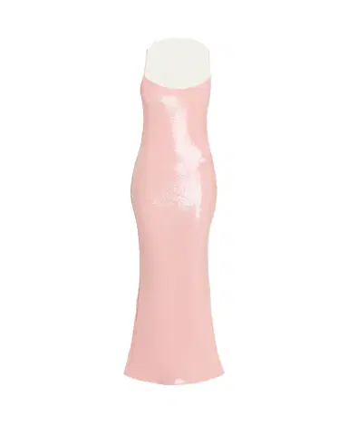 The New Arrivals by Ilkyaz Ozel Isis Scoop-Neck Sequin Column Gown | Thumbnail 1