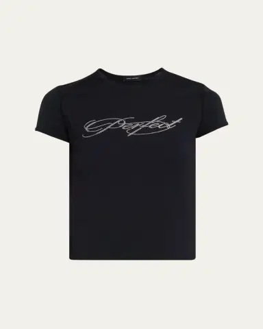 Marc Jacobs Perfect Shrunken T-Shirt | Thumbnail 2 Marc Jacobs Perfect Shrunken T-Shirt | Thumbnail 2