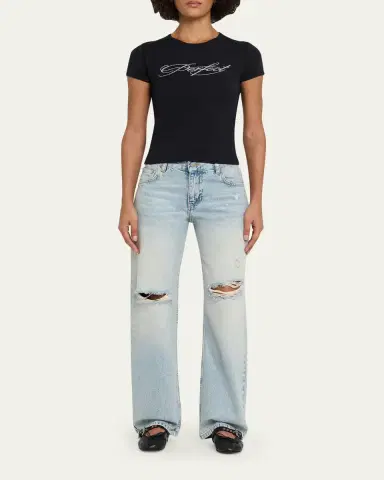 Marc Jacobs Perfect Shrunken T-Shirt | Thumbnail 3 Marc Jacobs Perfect Shrunken T-Shirt | Thumbnail 3