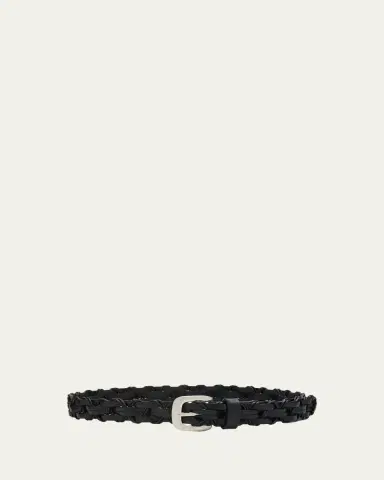 The Row Cord Woven Leather Belt | Thumbnail 2 The Row Cord Woven Leather Belt | Thumbnail 2