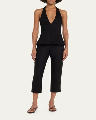 Aexae Linen Halter Top | Thumbnail 2 Aexae Linen Halter Top | Thumbnail 2