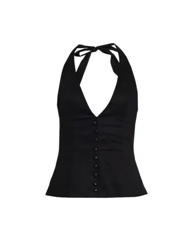 Aexae Linen Halter Top | Thumbnail 1 Aexae Linen Halter Top | Thumbnail 1