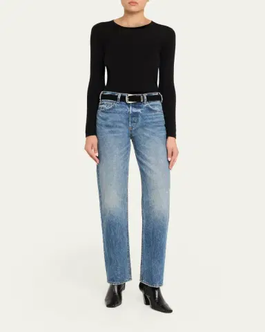 Nili Lotan Briana Japanese Denim Jeans | Thumbnail 2