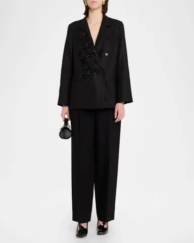 Libertine Antibes Night Embellished Double-Breasted Jacket | Thumbnail 6