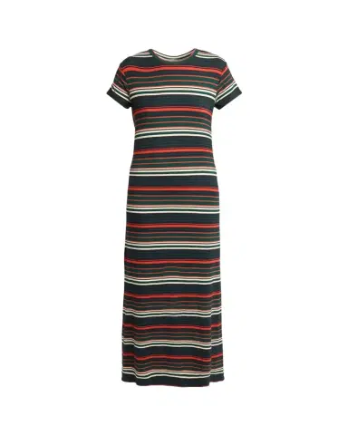 Proenza Schouler White Label Noelle Striped Stretch Cotton Dress | Thumbnail 1