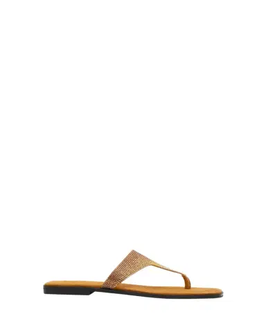 NODALETO Bulla Nova Embellished Suede Thong Sandals | Thumbnail 1