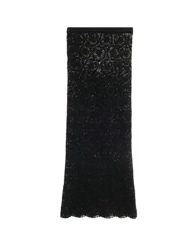 Nili Lotan Nika Knitted Maxi Skirt | Thumbnail 1 Nili Lotan Nika Knitted Maxi Skirt | Thumbnail 1