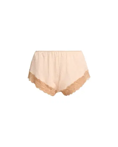 Chloé Lace-Trim Floral Silk Jacquard Pull-On Shorts | Thumbnail 1 Chloé Lace-Trim Floral Silk Jacquard Pull-On Shorts | Thumbnail 1