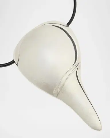 Ralph Lauren Collection Silver-Tone Shell Pendant Necklace | Thumbnail 3 Ralph Lauren Collection Silver-Tone Shell Pendant Necklace | Thumbnail 3