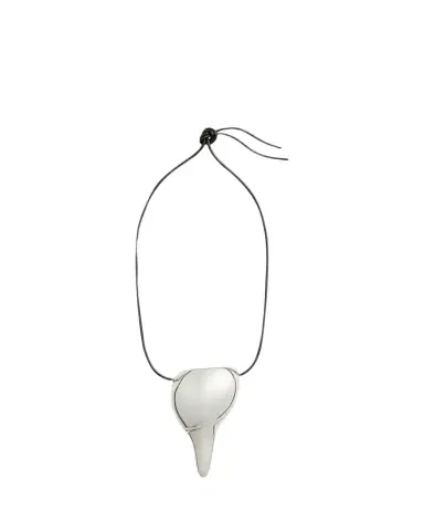 Ralph Lauren Collection Silver-Tone Shell Pendant Necklace | Thumbnail 1 Ralph Lauren Collection Silver-Tone Shell Pendant Necklace | Thumbnail 1