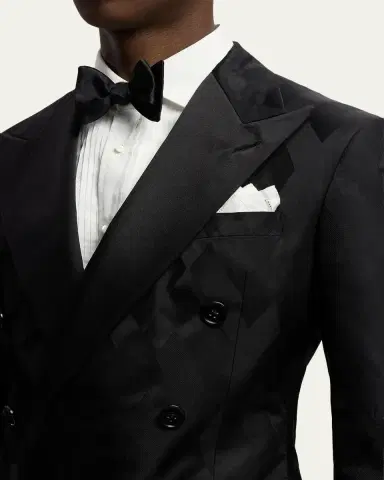 Ralph Lauren Purple Label Men's Kent Hand-Tailored Tuxedo Jacket | Thumbnail 5