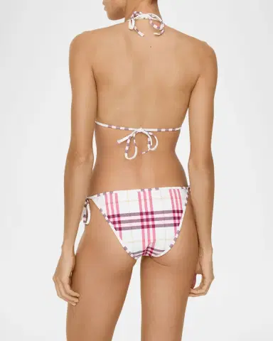 Burberry Sadie Check Bikini Top | Thumbnail 6 Burberry Sadie Check Bikini Top | Thumbnail 6