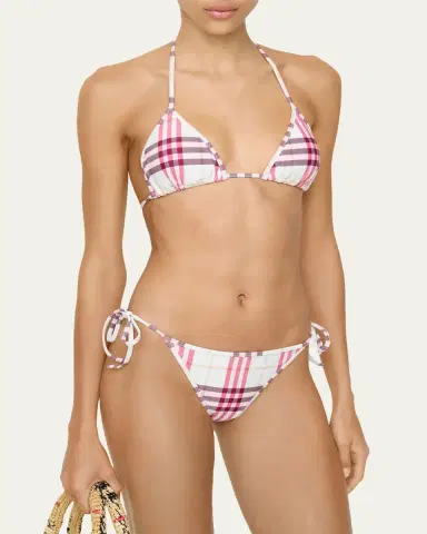 Burberry Sadie Check Bikini Bottoms | Thumbnail 2 Burberry Sadie Check Bikini Bottoms | Thumbnail 2