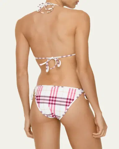 Burberry Sadie Check Bikini Bottoms | Thumbnail 3 Burberry Sadie Check Bikini Bottoms | Thumbnail 3