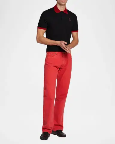 Versace Five-Pocket Straight Jeans | Thumbnail 2 Versace Five-Pocket Straight Jeans | Thumbnail 2
