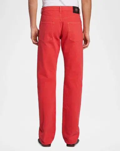 Versace Five-Pocket Straight Jeans | Thumbnail 3 Versace Five-Pocket Straight Jeans | Thumbnail 3