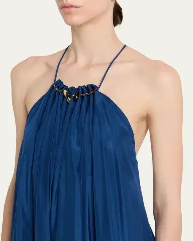 Zimmermann Aster Gathered Bead Maxi Dress | Thumbnail 5