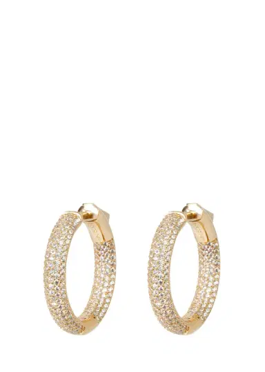 Nickho Rey Mini Tire Hoop Earrings | Thumbnail 3