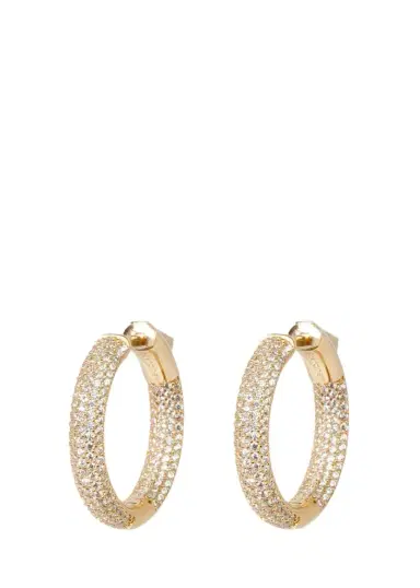 Nickho Rey Mini Tire Hoop Earrings | Thumbnail 1