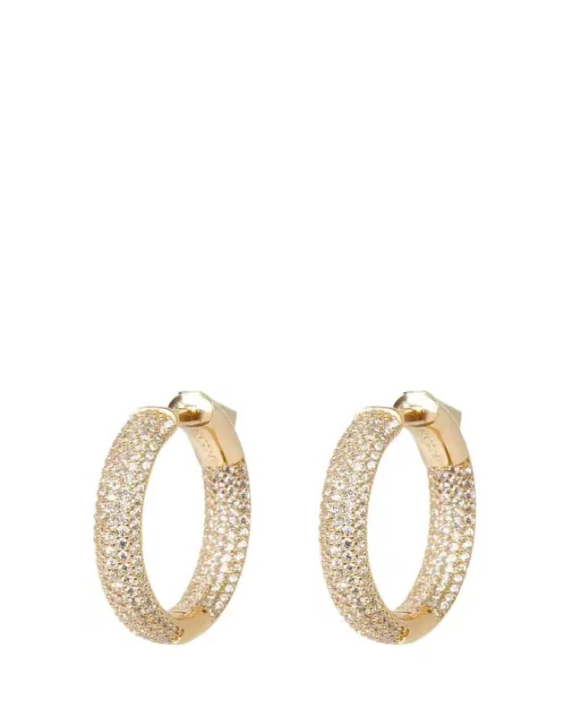 Nickho Rey Mini Tire Hoop Earrings