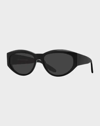 BARTON PERREIRA Robinson 56mm Acetate Oval Sunglasses | Thumbnail 4