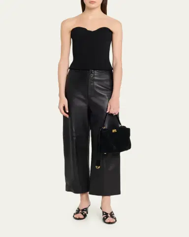 Balenciaga Rodeo Mini Suede Top-Handle Bag | Thumbnail 5 Balenciaga Rodeo Mini Suede Top-Handle Bag | Thumbnail 5