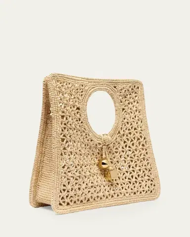 Jacquemus Le Petit Carre Raffia Top-Handle Bag | Thumbnail 2