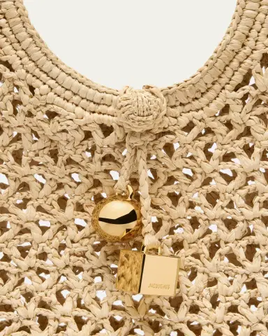 Jacquemus Le Petit Carre Raffia Top-Handle Bag | Thumbnail 3