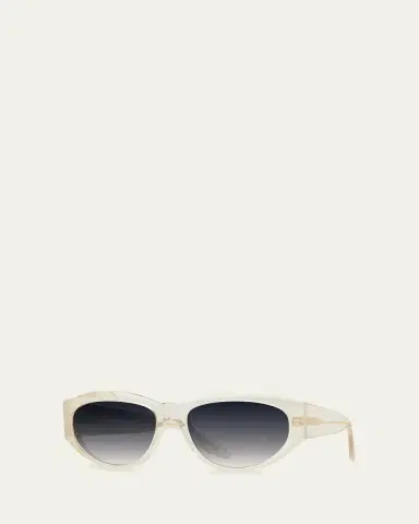 BARTON PERREIRA Robinson 56mm Acetate Oval Sunglasses | Thumbnail 2 BARTON PERREIRA Robinson 56mm Acetate Oval Sunglasses | Thumbnail 2