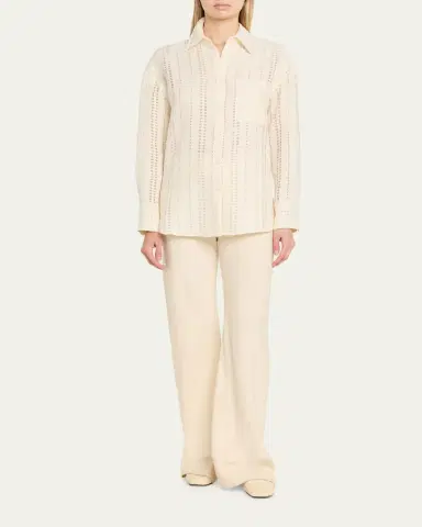TWP Big Joe Linen Button-Front Shirt | Thumbnail 2 TWP Big Joe Linen Button-Front Shirt | Thumbnail 2