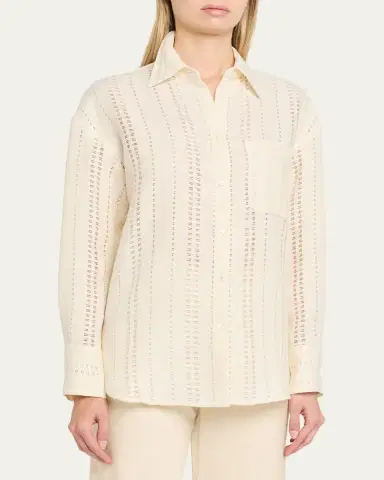 TWP Big Joe Linen Button-Front Shirt | Thumbnail 4 TWP Big Joe Linen Button-Front Shirt | Thumbnail 4