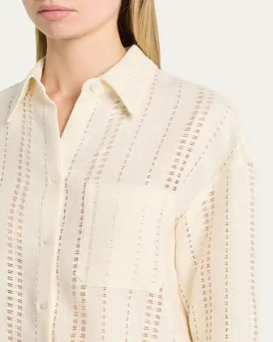 TWP Big Joe Linen Button-Front Shirt | Thumbnail 5 TWP Big Joe Linen Button-Front Shirt | Thumbnail 5