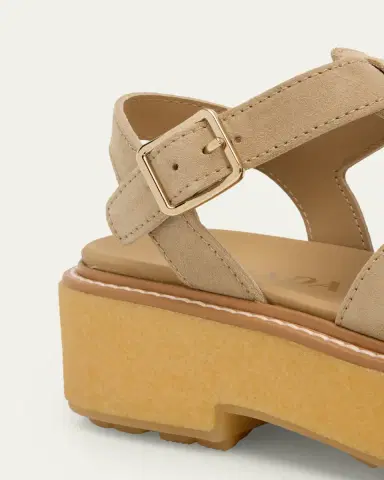 Prada 55mm Stride Suede Platform Fisherman Sandals | Thumbnail 3 Prada 55mm Stride Suede Platform Fisherman Sandals | Thumbnail 3
