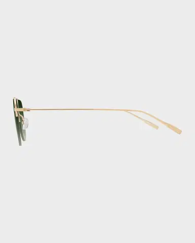BARTON PERREIRA McNair 55mm Titanium Aviator Sunglasses | Thumbnail 5