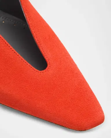 Balenciaga 90mm Duchesse Suede Pumps | Thumbnail 4