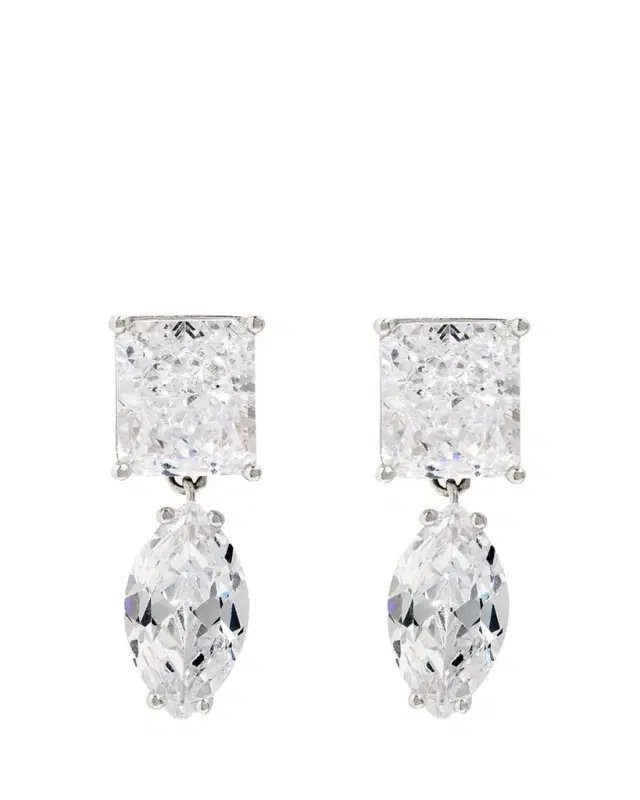 Nickho Rey Alberto Drop Earrings, White