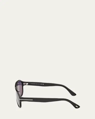 Tom Ford Men's Samuele 02 61mm Acetate Aviator Sunglasses | Thumbnail 3 Tom Ford Men's Samuele 02 61mm Acetate Aviator Sunglasses | Thumbnail 3