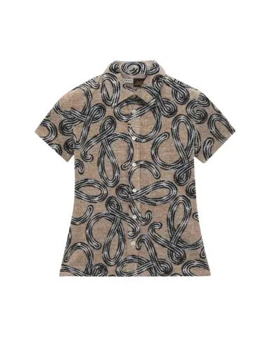 LOEWE x Paula's Ibiza Cotton-Blend Logo Buttoned Shirt | Thumbnail 1