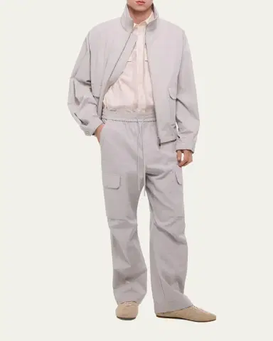 Helmut Lang Men's Utility Straight Leg Pull-On Pants | Thumbnail 2 Helmut Lang Men's Utility Straight Leg Pull-On Pants | Thumbnail 2