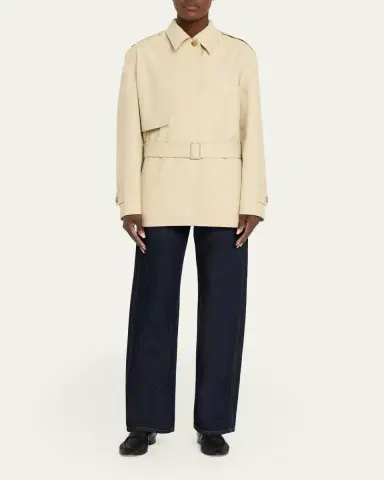 Vince Cotton-Blend Short Jacket | Thumbnail 2