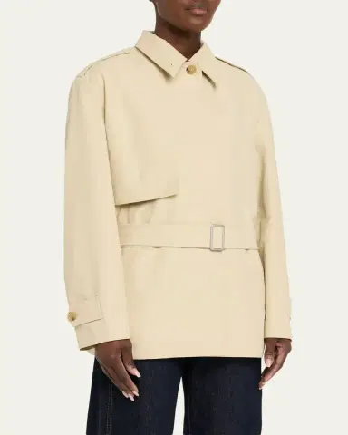 Vince Cotton-Blend Short Jacket | Thumbnail 4
